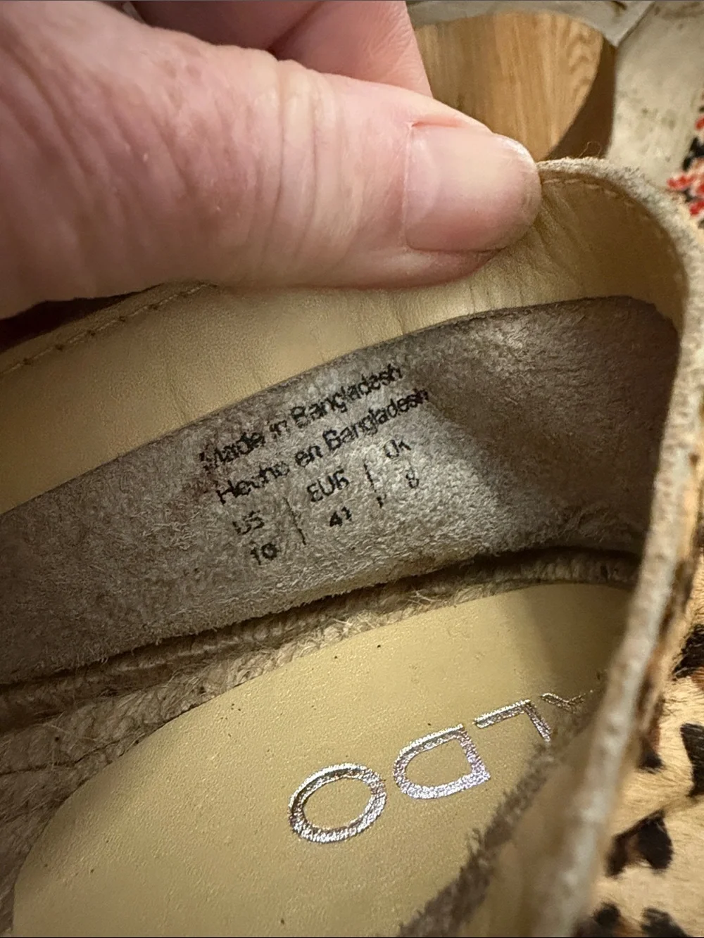 Aldo espadrille everyday